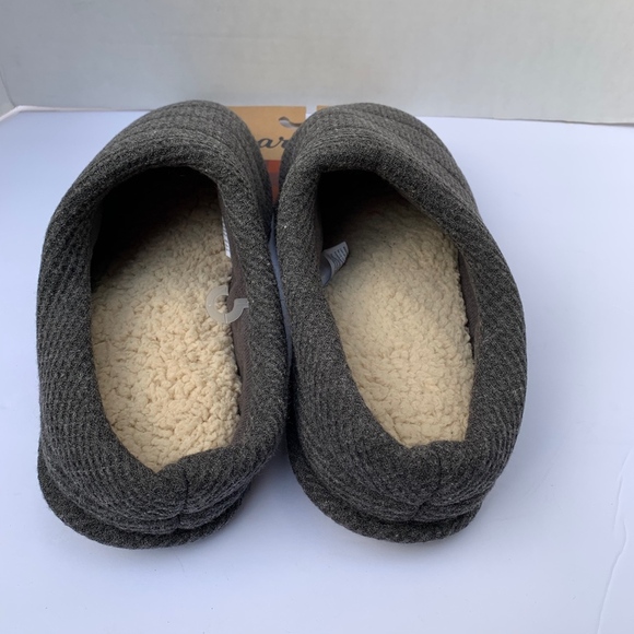 DEARFOAMS Men's Grey Slipper Size M (US 9-10) - Picture 4 of 6
